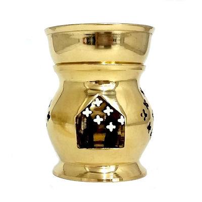 Brass Oil Burner - Click Image to Close
